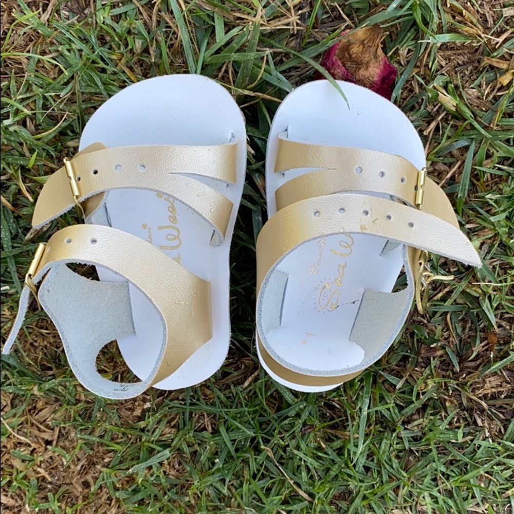 Infant salt water sandals